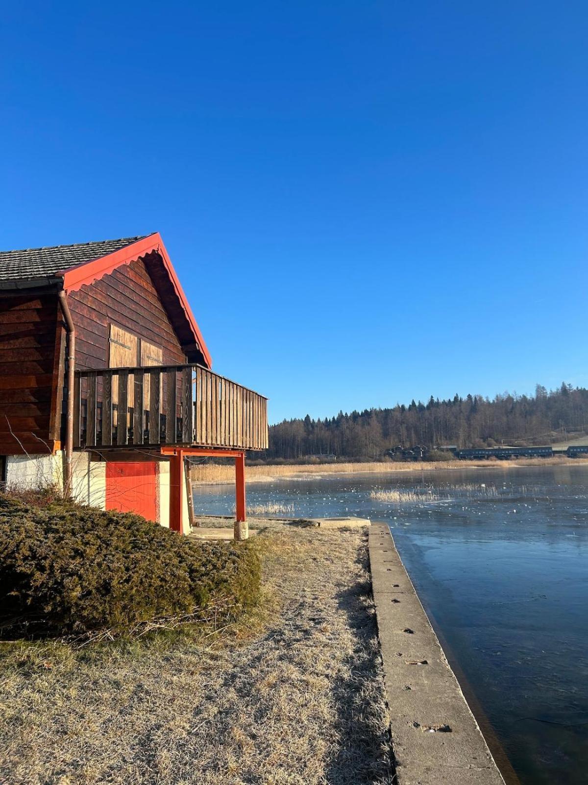 La Parenthese Vue Lac Les Grangettes Exterior foto