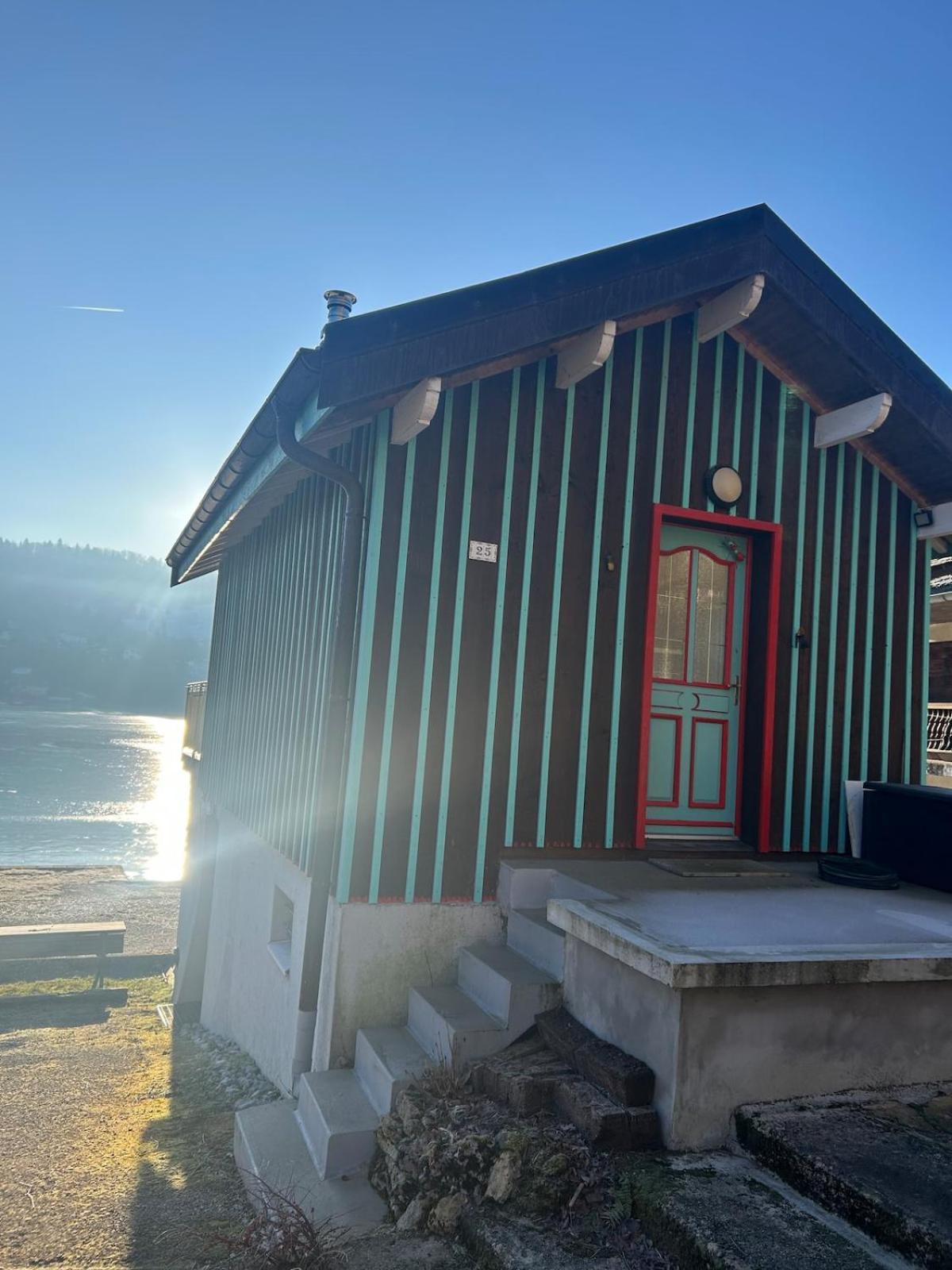 La Parenthese Vue Lac Les Grangettes Exterior foto
